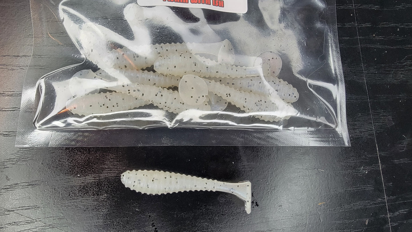Ribbed Paddletail swimbait
