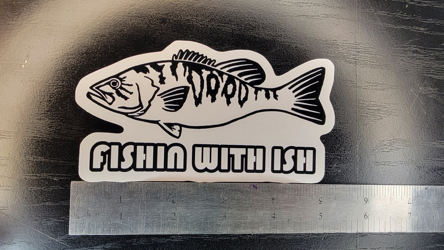 Fishin with Ish "Dood fish" Stickers!