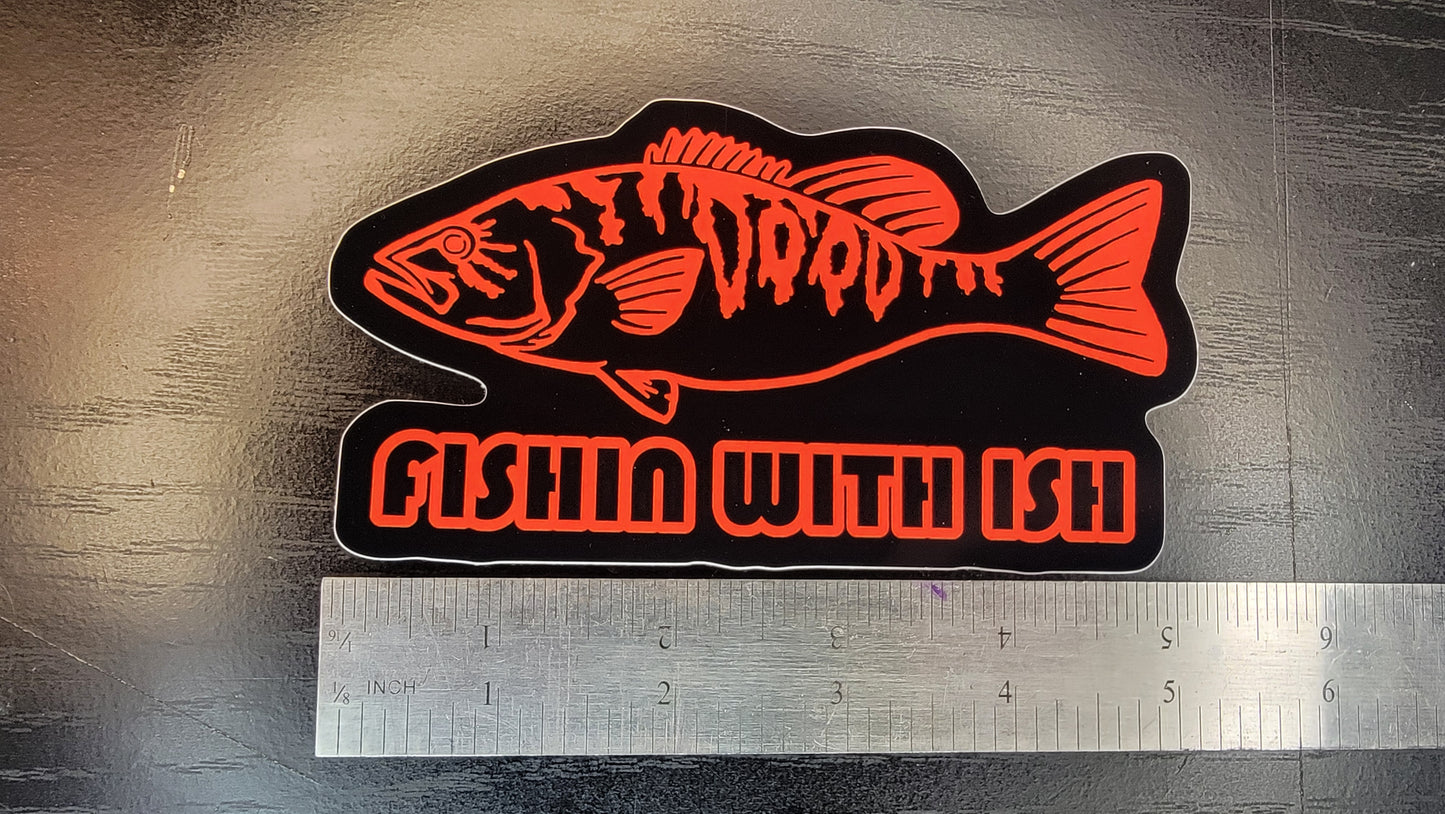 Fishin with Ish "Dood fish" Stickers!