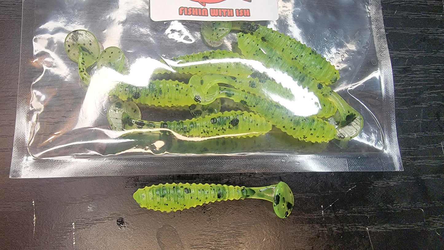 Ribbed Paddletail swimbait