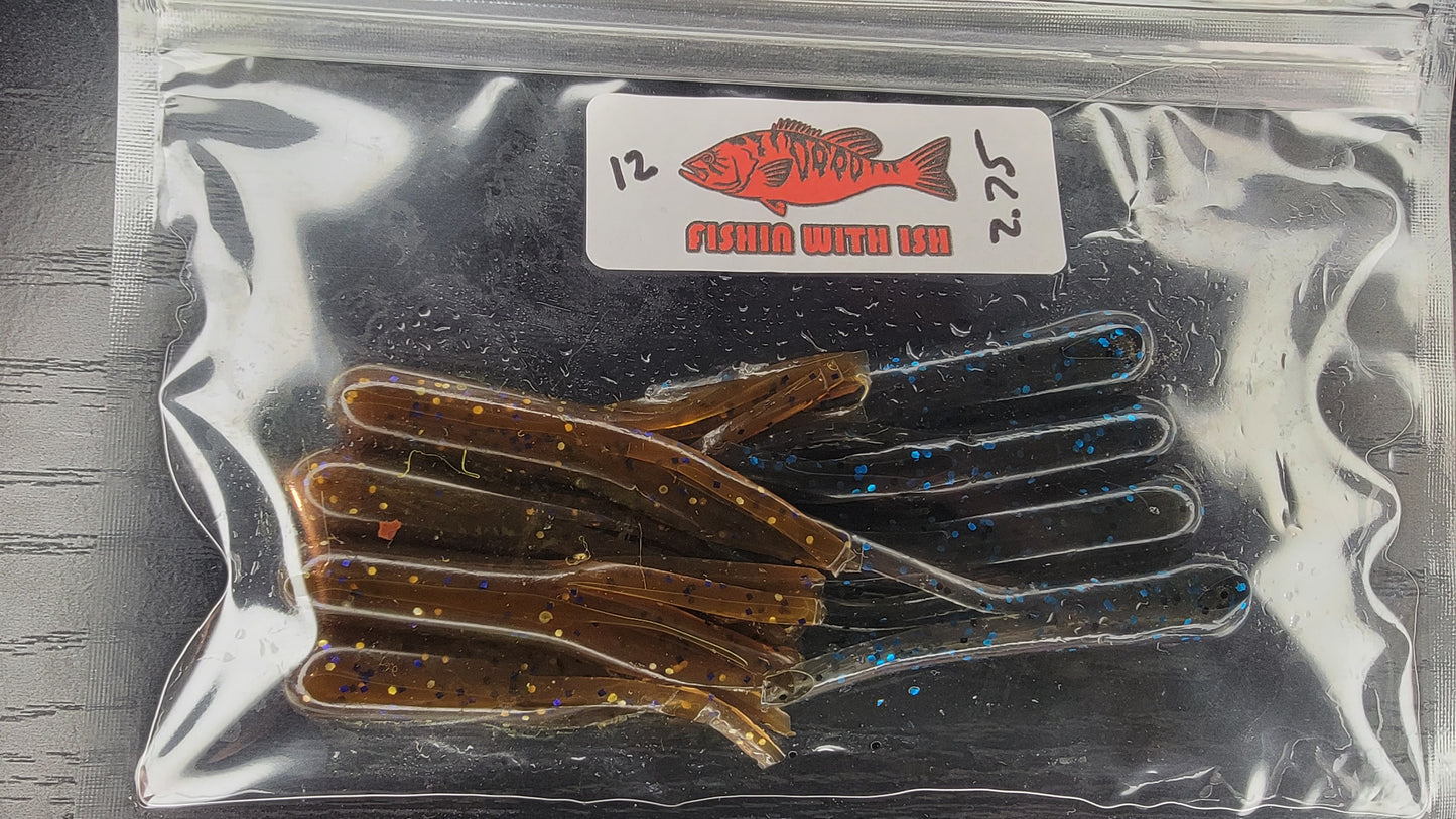 MIXED AND DEFECT SOFT PLASTICS