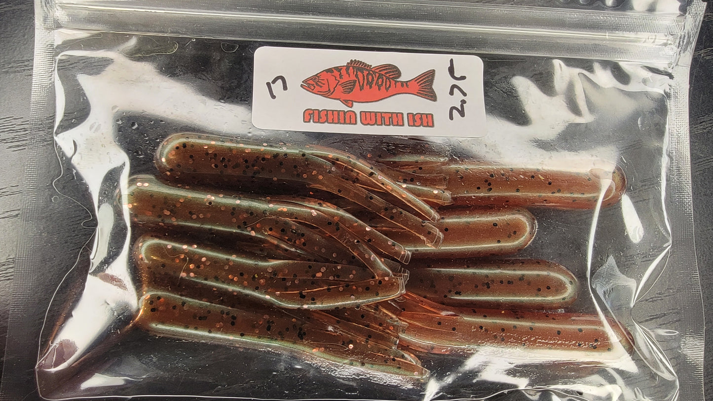 MIXED AND DEFECT SOFT PLASTICS