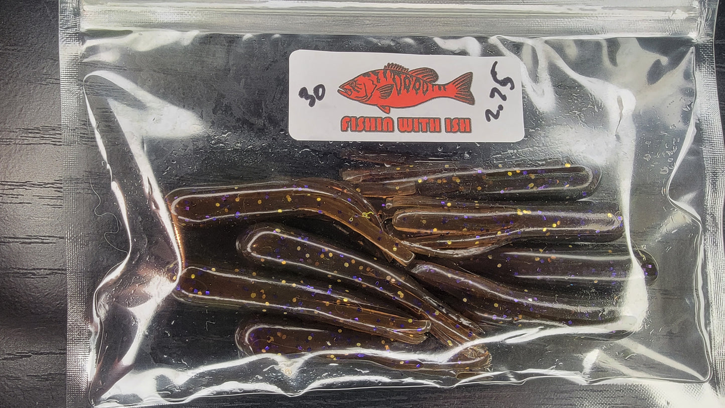 MIXED AND DEFECT SOFT PLASTICS
