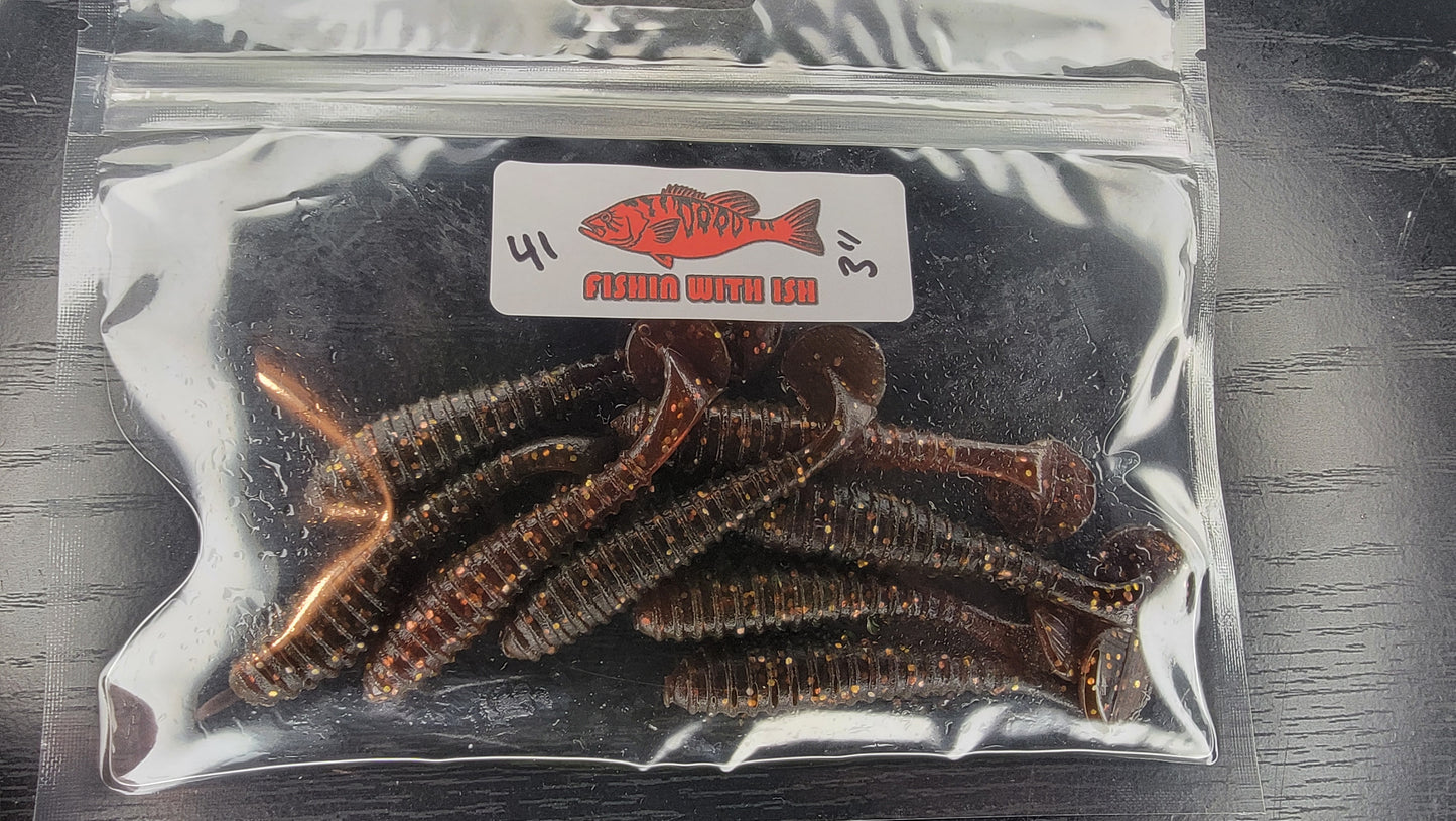 MIXED AND DEFECT SOFT PLASTICS