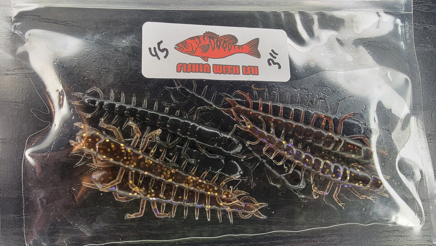 MIXED AND DEFECT SOFT PLASTICS