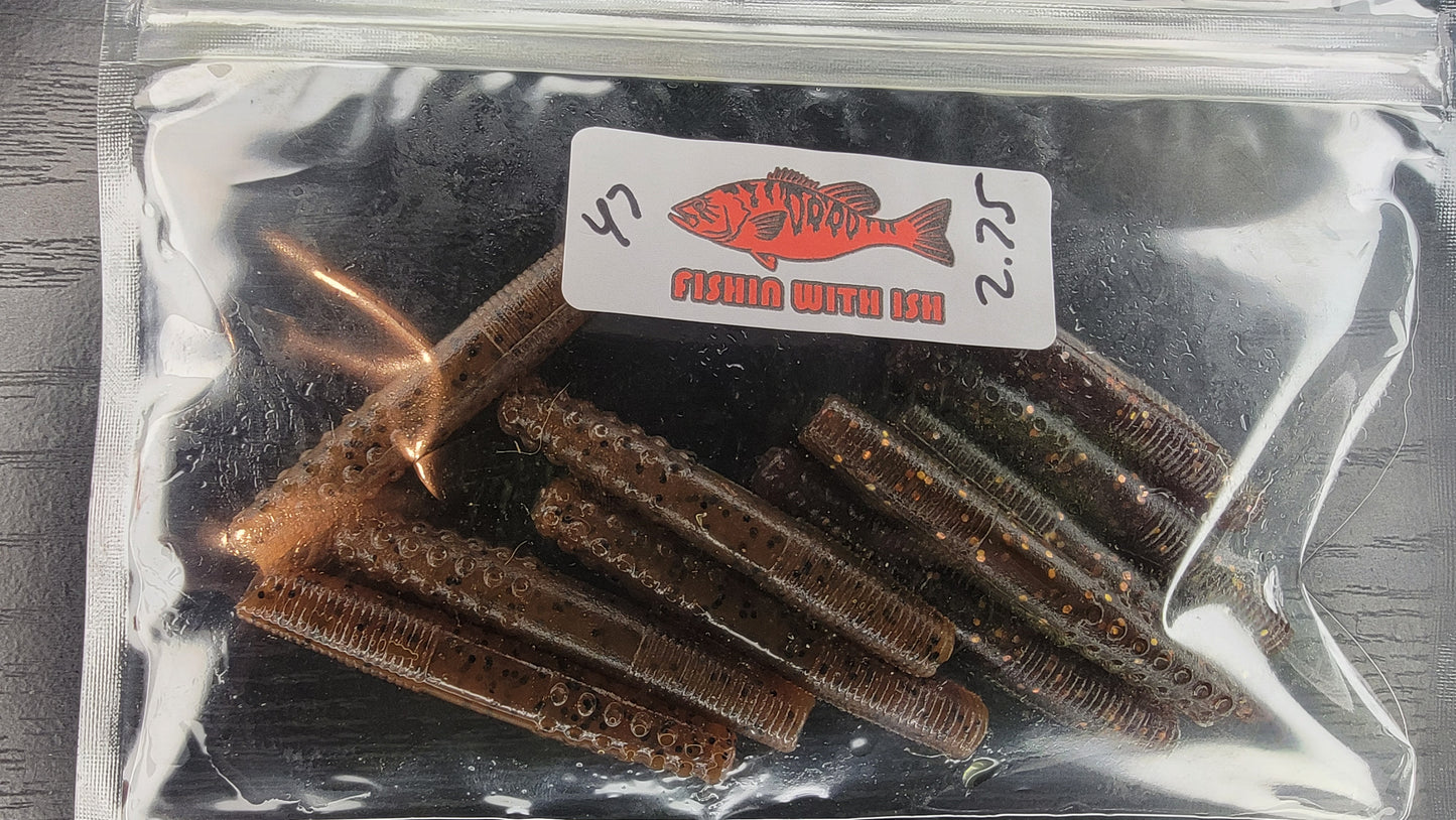 MIXED AND DEFECT SOFT PLASTICS
