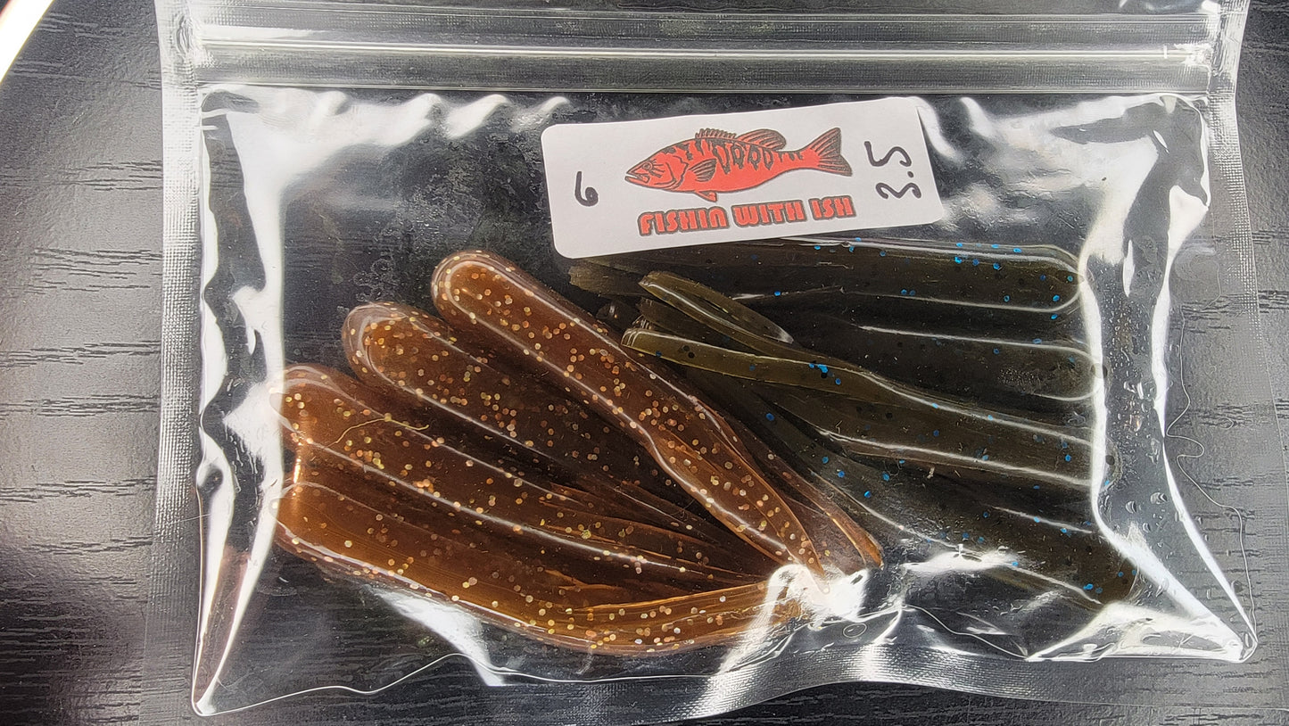 MIXED AND DEFECT SOFT PLASTICS