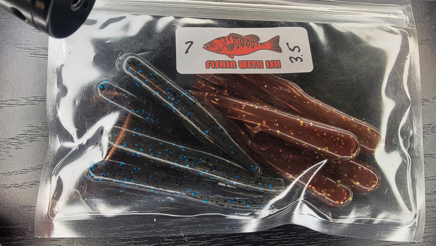 MIXED AND DEFECT SOFT PLASTICS