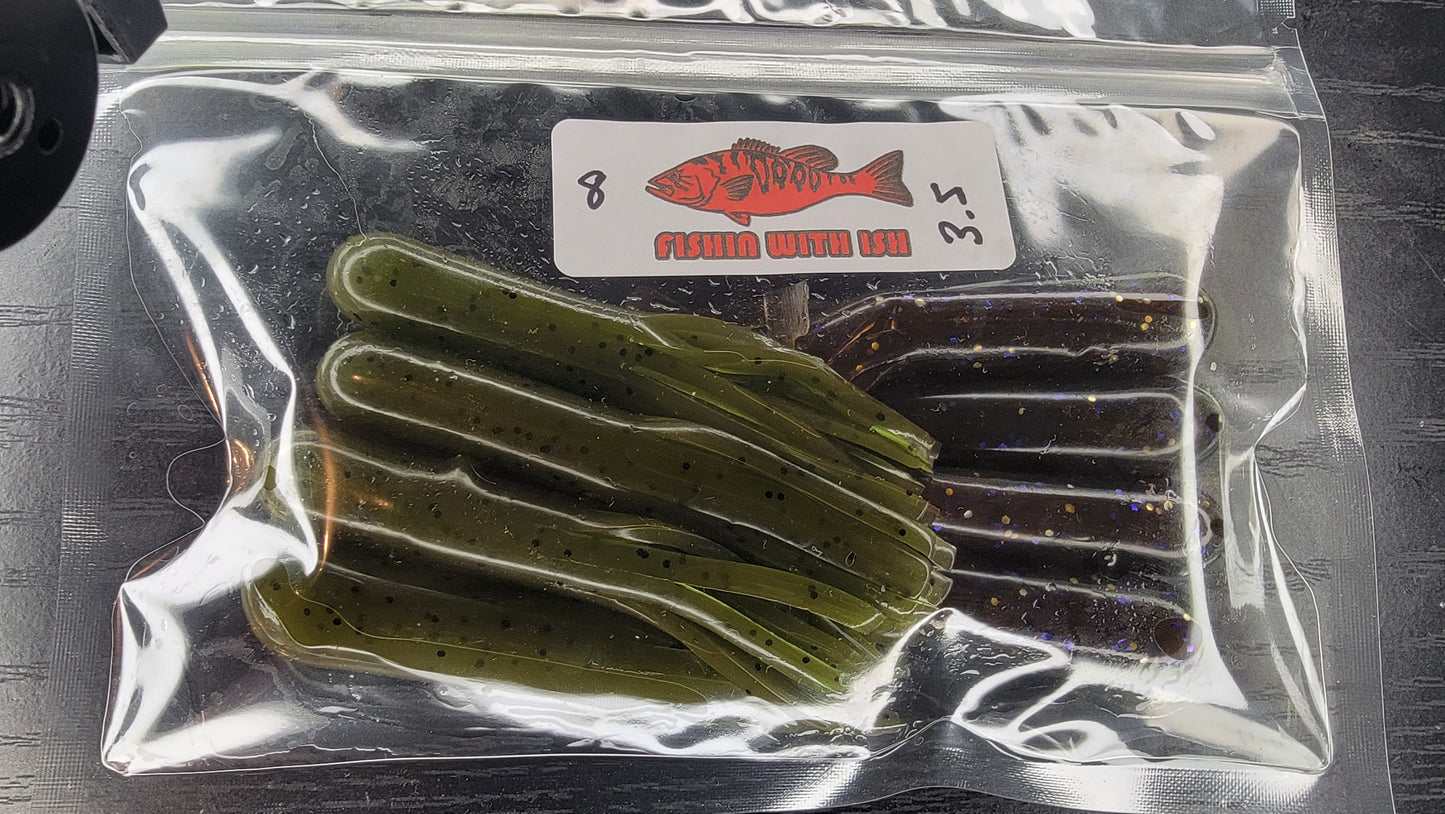 MIXED AND DEFECT SOFT PLASTICS